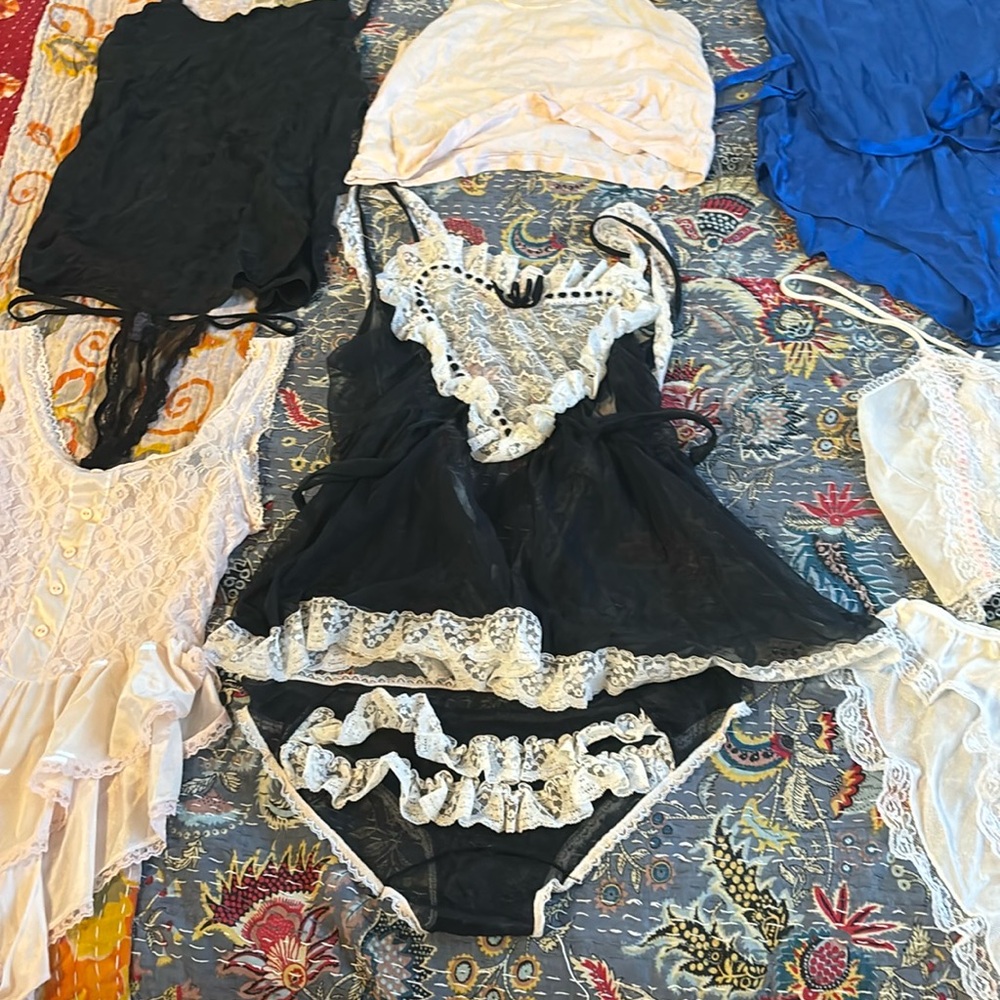 Vintage 1980’s lingerie.